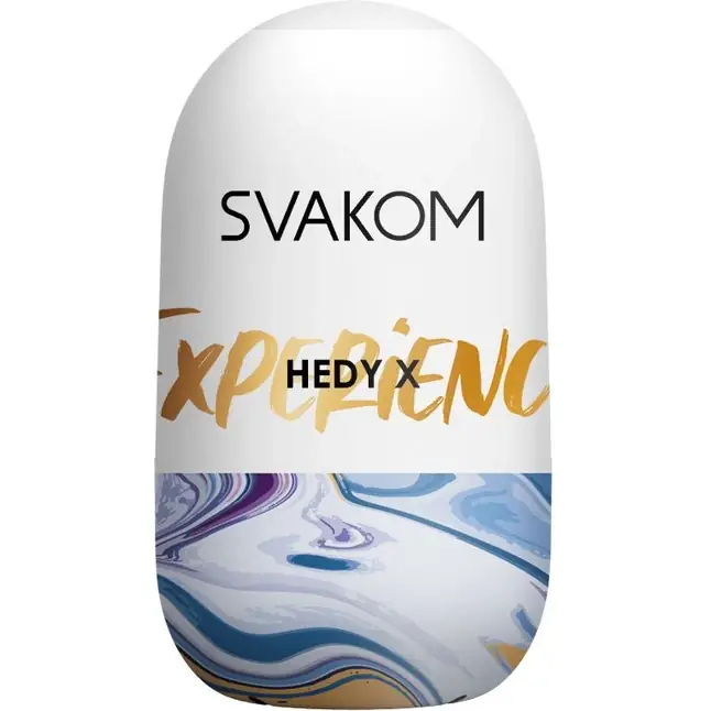 Набор из 5 белых мастурбаторов Hedy X Experience. Фотография 2.