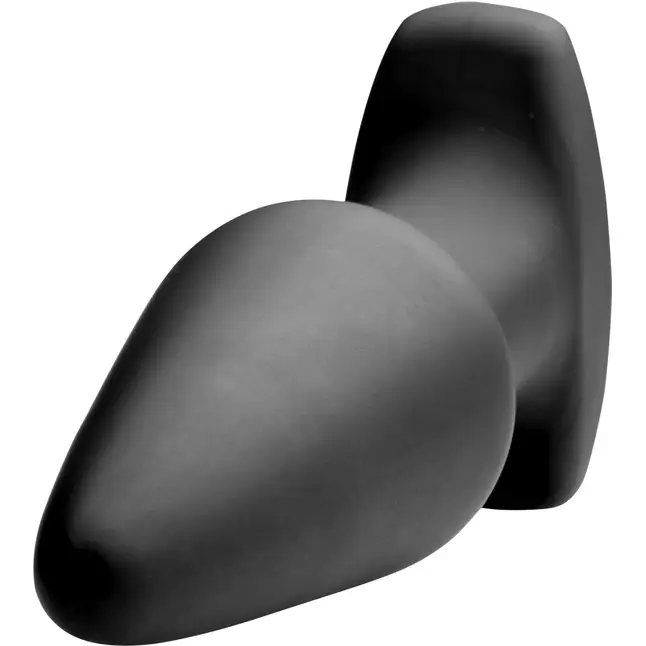 Черная анальная пробка Model R Smooth Rimming Plug with Remote - 14,2 см - Rimmers. Фотография 4.