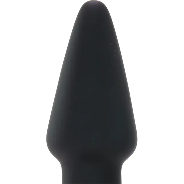Черная анальная пробка Model R Smooth Rimming Plug with Remote - 14,2 см - Rimmers. Фотография 7.