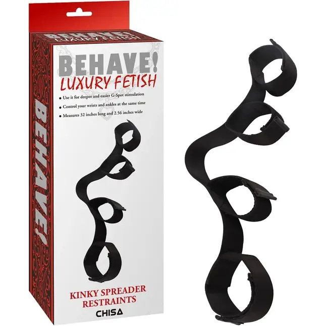Набор для фиксации Kinky Spreader Restraints - Behave!. Фотография 2.