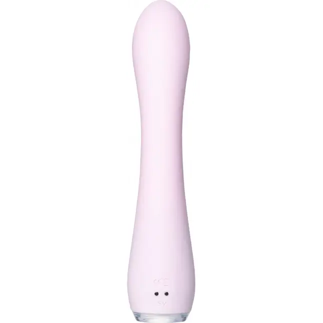Нежно-розовый вибратор PPP SHIO-PRO - 21 см. Фотография 6.