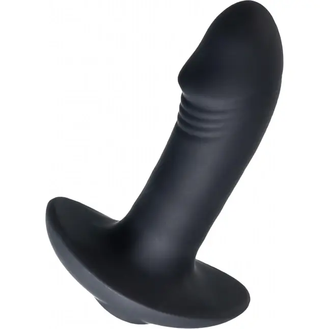 Черный вибростимулятор простаты PPP Enkakuzeccho DEEP ANAL VIBE - 10,2 см. Фотография 7.