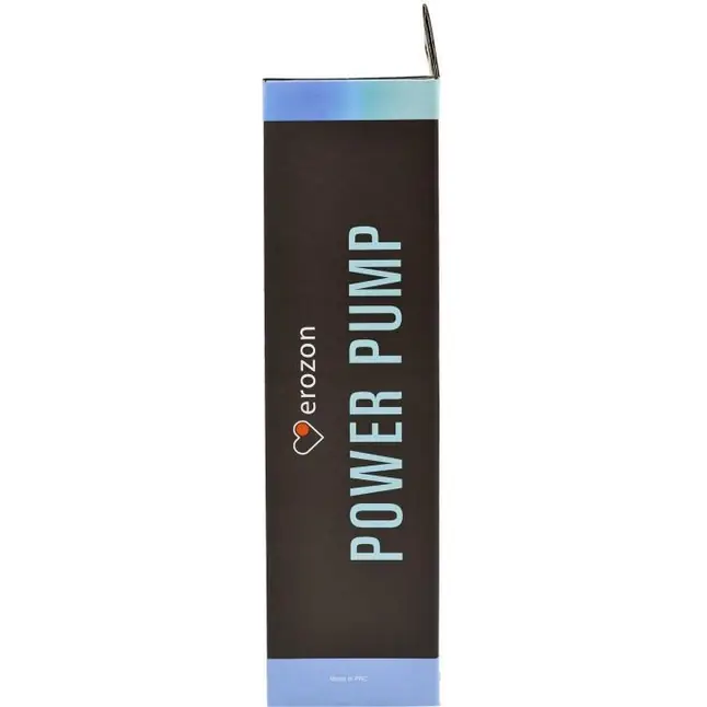 Прозрачная вакуумная помпа Erozon Penis Pump с манометром. Фотография 3.