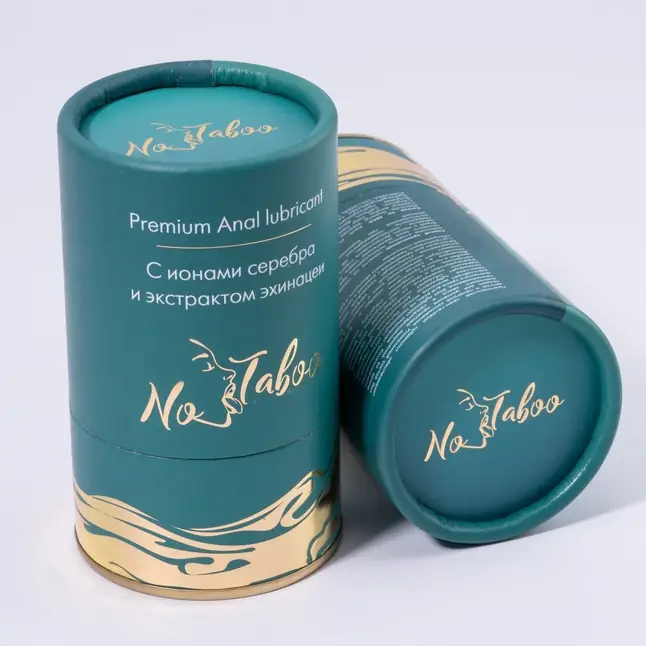 Анальный лубрикант с ионами серебра и экстрактом эхинацеи No Taboo Premium Anal Lubricant - 50 мл. Фотография 2.