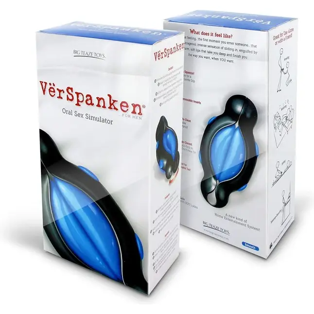 Мастурбатор Big Teaze Toys VerSpanken Foam Masturbator. Фотография 5.