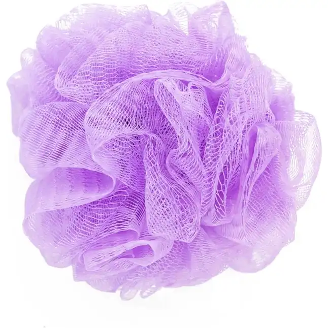 Фиолетовая губка для ванны с вибропулей Vibrating Bath Sponge. Фотография 2.