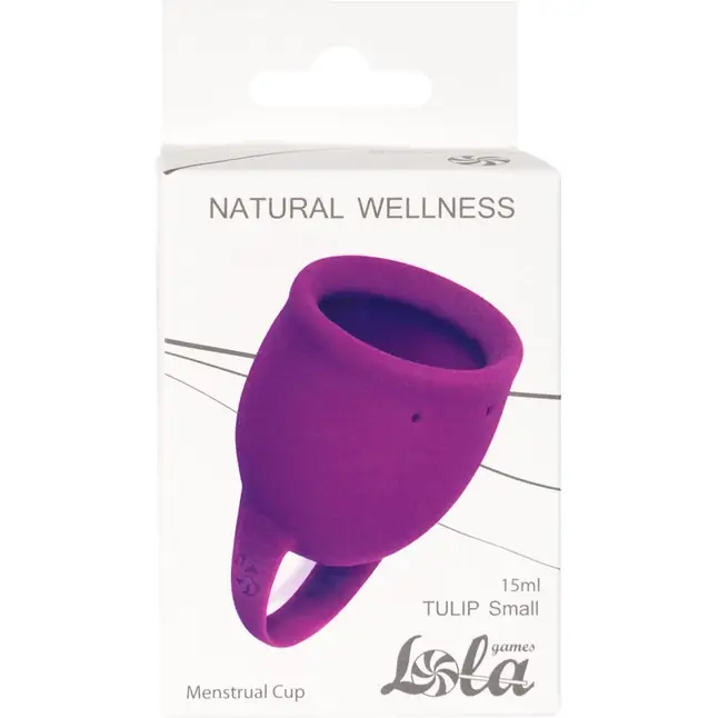 Лиловая менструальная чаша Tulip - 15 мл - Natural Wellness