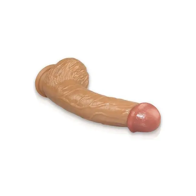 Кофейный вибратор Real Extreme Extra Girth 8.7 - 22 см. Фотография 6.