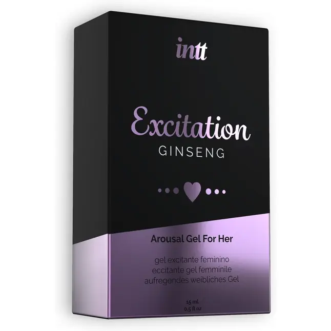 Женский возбуждающий интимный гель Excitation Ginseng - 15 мл. Фотография 2.