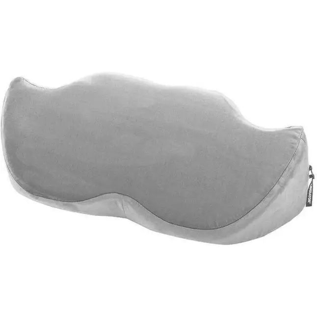 Подушка для любви Mustache Wedge из серой микрофибры