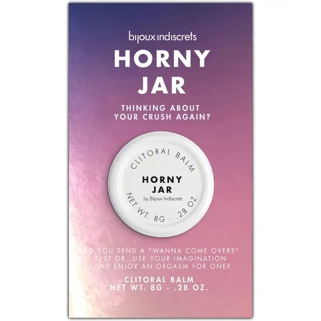 Возбуждающий бальзам для клитора HORNY JAR - 8 гр. Фотография 2.