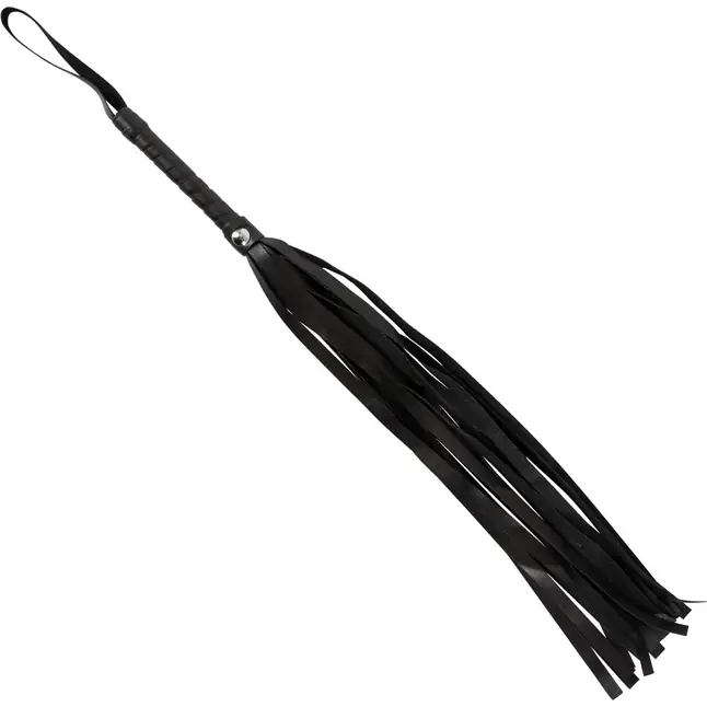 Черная плеть Mini Flogger - 56 см - You2Toys. Фотография 2.