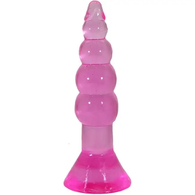 Гелевый анальный массажер HONEY DOLLS - 18 см