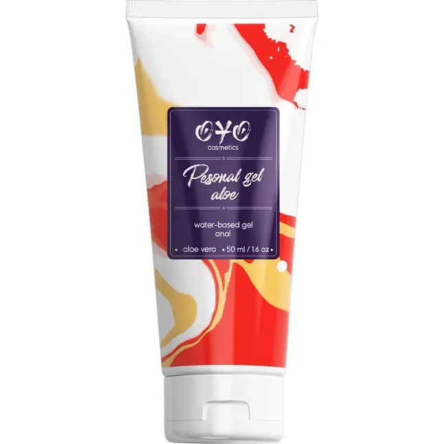 Анальная смазка на водной основе OYO Personal Gel Aloe - 50 мл - OYO cosmetics