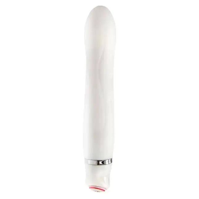 Белый вибратор VIBE THERAPY DREAM из силикона - 16 см