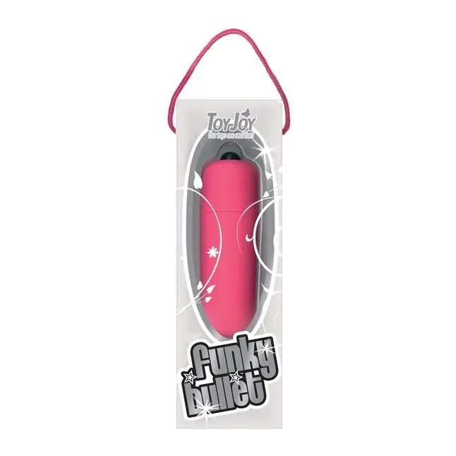 Розовая вибропуля Funky Bullet - 5,5 см - Funky