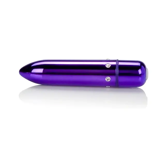Фиолетовая вибропуля с кристаллами High Intensity Purple - Crystal Chic. Фотография 2.