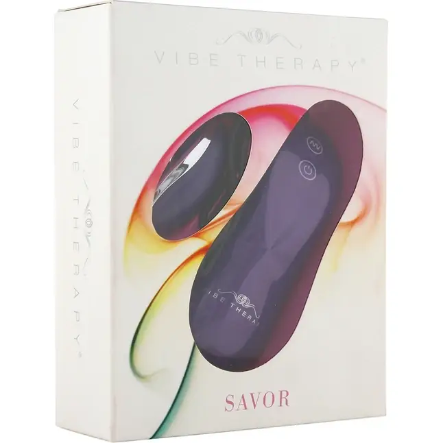 Фиолетовое виброяйцо VIBE THERAPY SAVOR. Фотография 2.