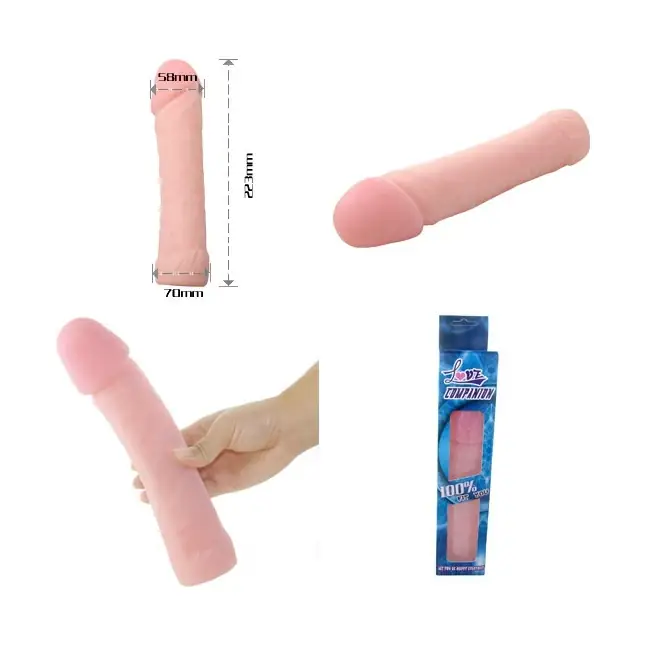 Реалистичный фаллоимитатор Love Companion - 22,3 см. Фотография 2.