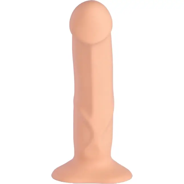 Телесный реалистичный фаллоимитатор The Boss Dildo - 18 см. Фотография 2.