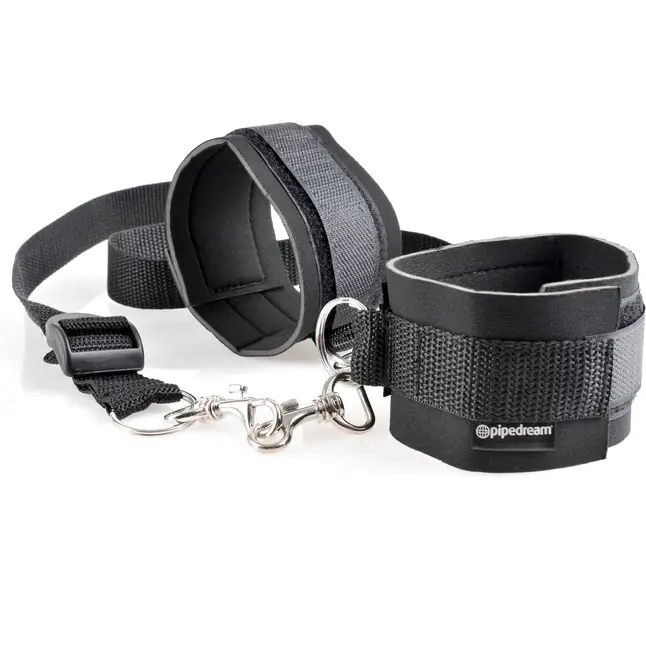 Набор для бондажа Cuff And Tether Set - Fetish Fantasy Series. Фотография 2.