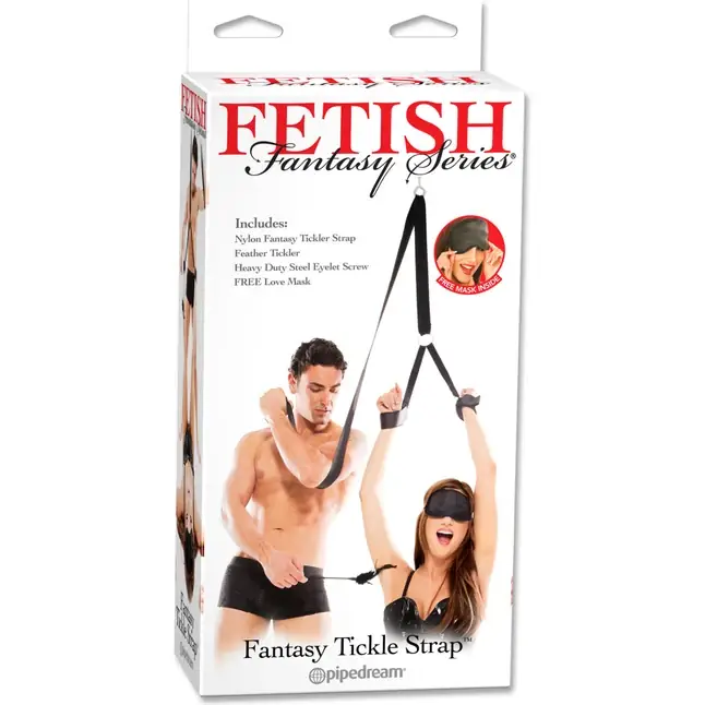 Набор для бондажа Fantasy Tickle Strap - Fetish Fantasy Series. Фотография 4.