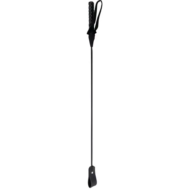 Плеть Leather Riding Crop - 70 см - Fetish Fantasy Extreme