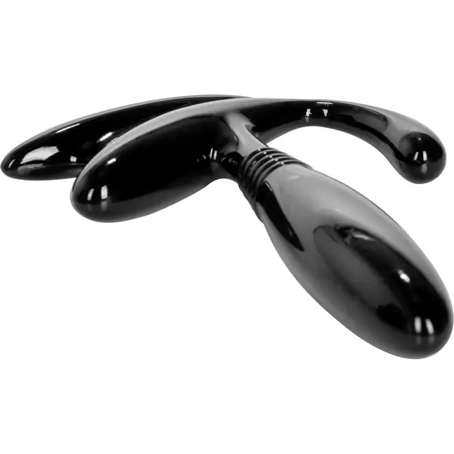 Черный стимулятор простаты APOLLO UNIVERSAL PROSTATE PROBE - Apollo. Фотография 3.