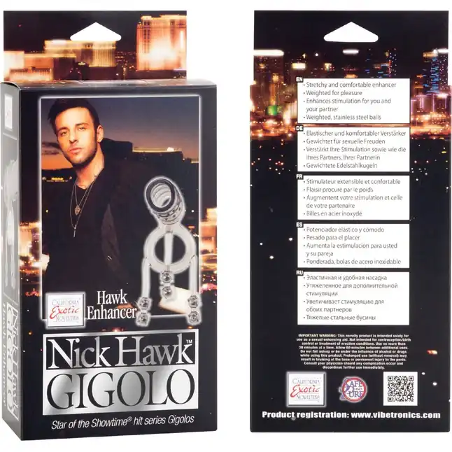 Насадка на пенис Nick Hawk GIGOLO Hawk Enhancer. Фотография 3.