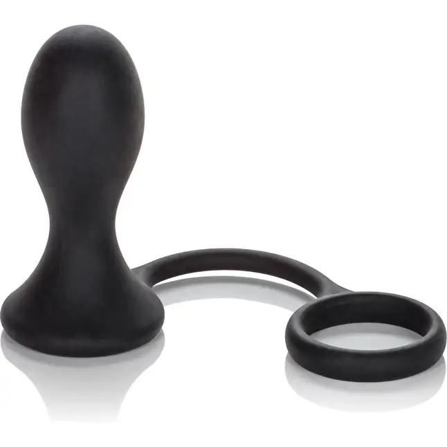 Анальная пробка Dr. Joel Kaplan Prostate Probe Ring с эрекционным кольцом - Dr. Joel Kaplan. Фотография 2.