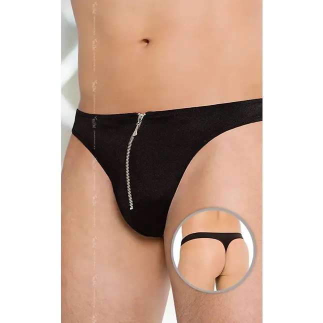 Мужские трусы-стринги на молнии спереди - Men s collection