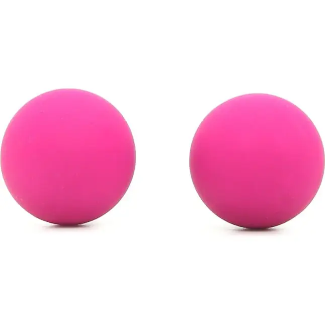 Розовые вагинальные шарики Silicone Ben Wa Balls
