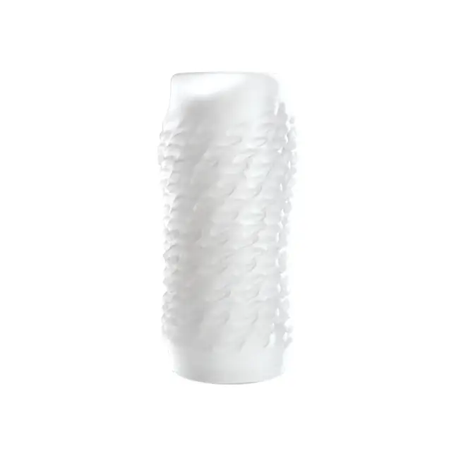 Прозрачный мастурбатор OPTIMALE Reversible ULTRASKYN Stroker Link Frost - OptiMALE. Фотография 2.