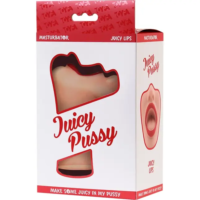 Мастурбатор-ротик с алыми губами - Juicy Pussy. Фотография 6.