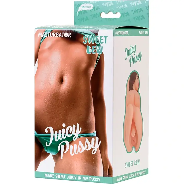 Фигурный мастурбатор в форме девушки с сомкнутыми ножками - Juicy Pussy. Фотография 4.