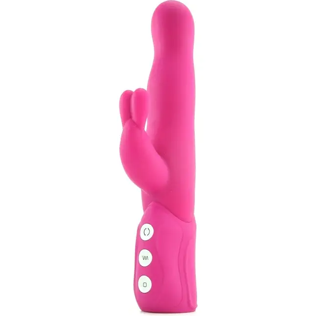 Розовый хай-тек вибромассажер iVibe Select iRabbit - 26 см - IVibe Select. Фотография 2.