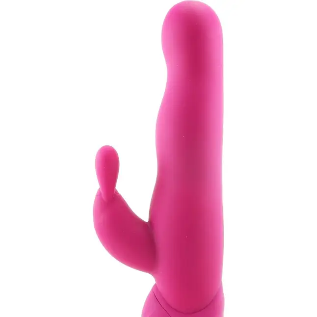 Розовый хай-тек вибромассажер iVibe Select iRabbit - 26 см - IVibe Select. Фотография 3.