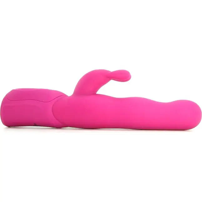 Розовый хай-тек вибромассажер iVibe Select iRabbit - 26 см - IVibe Select. Фотография 4.