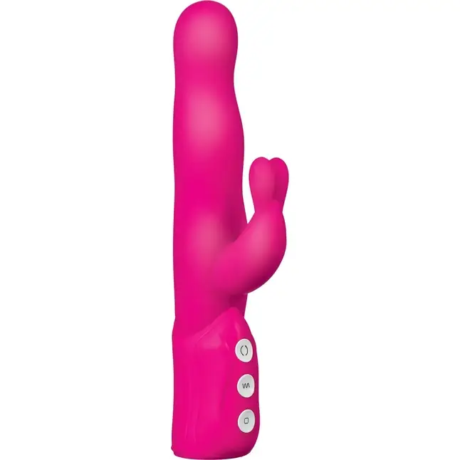 Розовый хай-тек вибромассажер iVibe Select iRabbit - 26 см - IVibe Select. Фотография 7.
