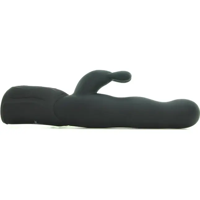 Чёрный хай-тек вибромассажер iVibe Select iRabbit - 26 см - IVibe Select. Фотография 5.