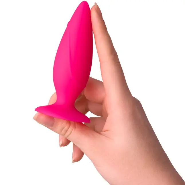 Розовая анальная пробка POPO Pleasure - 10 см. Фотография 3.