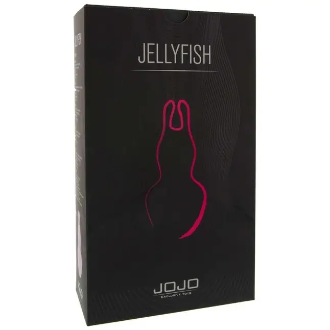 Клиторальный вибратор в форме розовой медузы JOJO Jellyfish - 10,2 см