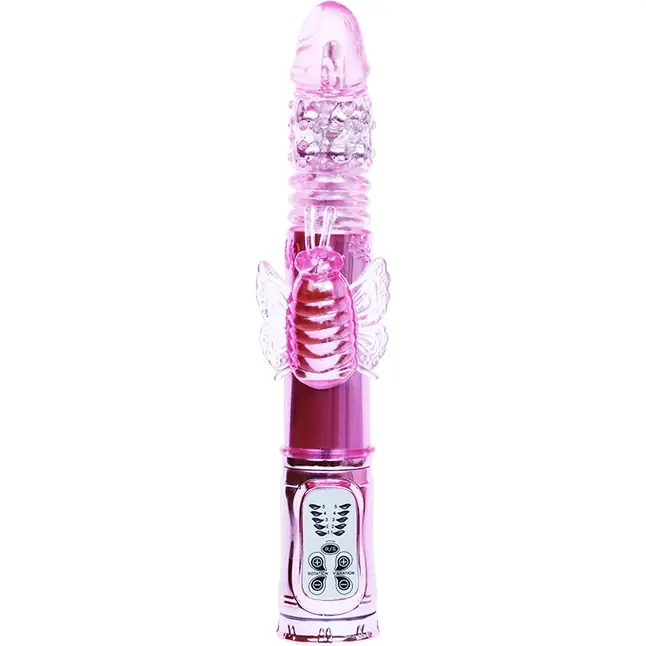 Вибратор-бабочка Throbbing Butterfly - 29,5 см. Фотография 6.