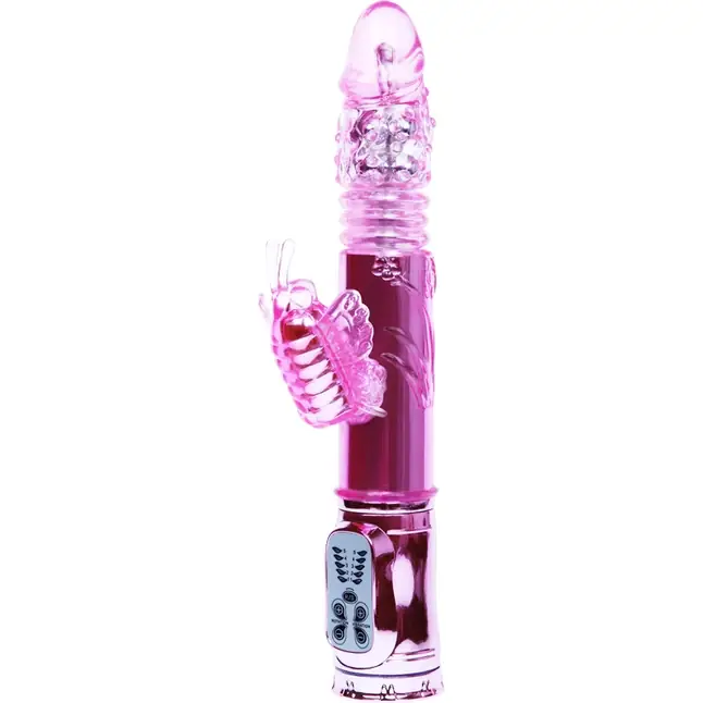 Вибратор-бабочка Throbbing Butterfly - 29,5 см