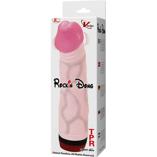 Вибратор-реалистик Rockin Dong - 21,5 см. Фотография 7.