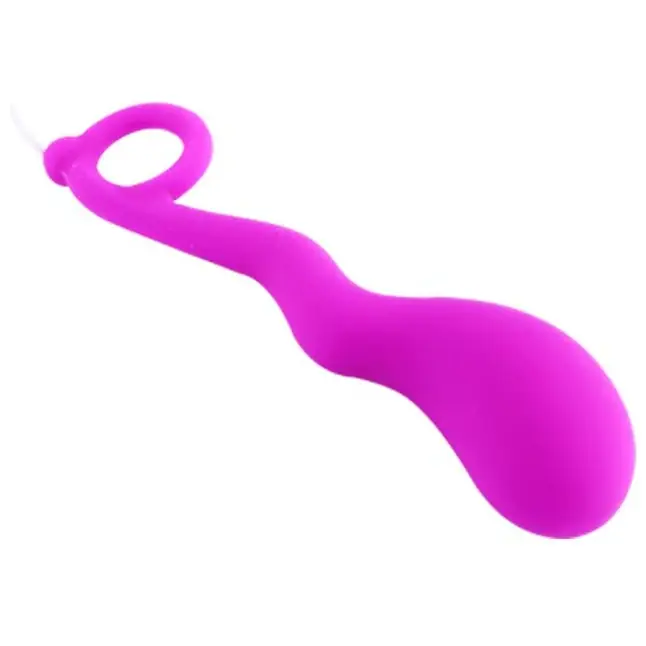 Лиловый вибростимулятор Mini Love Egg - 15,5 см - Pretty Love. Фотография 3.