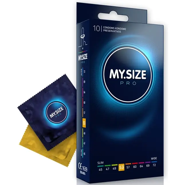 Презервативы MY.SIZE размер 53 - 10 шт