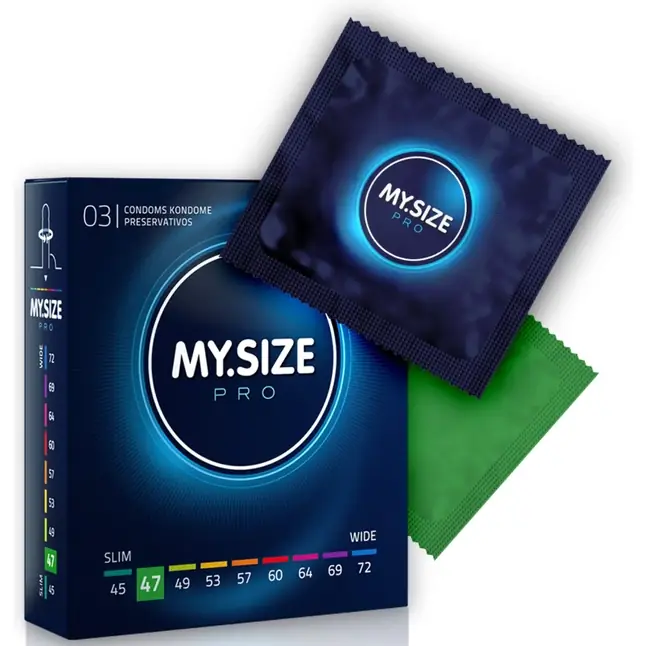 Презервативы MY.SIZE размер 47 - 3 шт