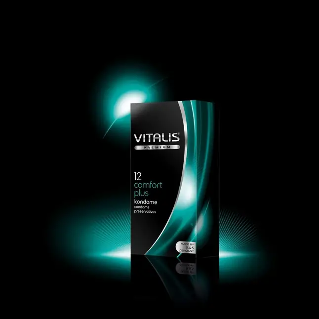 Контурные презервативы VITALIS PREMIUM comfort plus - 12 шт. Фотография 2.