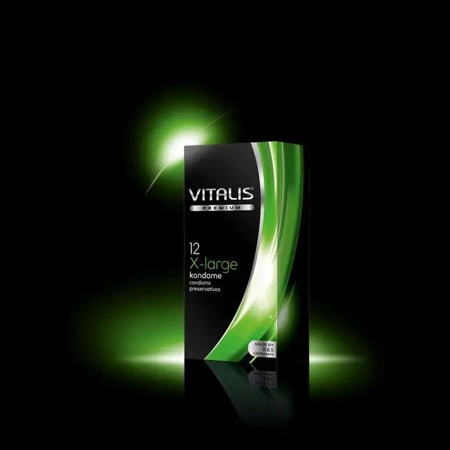 Презервативы увеличенного размера VITALIS PREMIUM x-large - 12 шт. Фотография 2.
